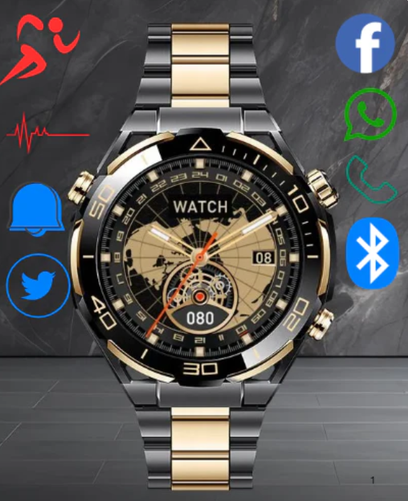 -PRO MAX- ساعة بتصميم فاخر - الصورة 2