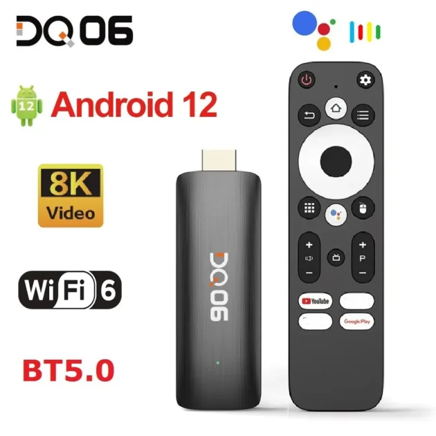 جهاز DQ06 Android TV Stick المتميز